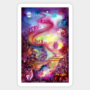 GARDEN OF THE LOST SHADOWS / MYSTIC STAIRS Sticker